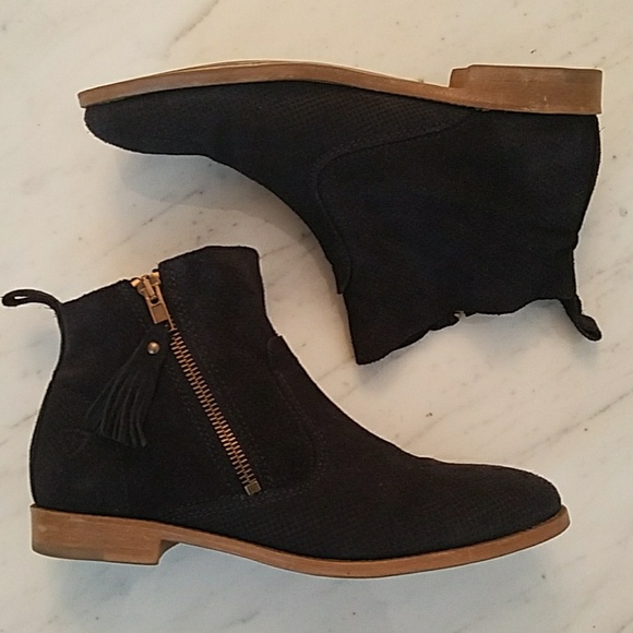 navy booties nordstrom